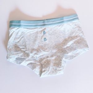 NWT MINISO - Cute cotton boyshort panties, size S